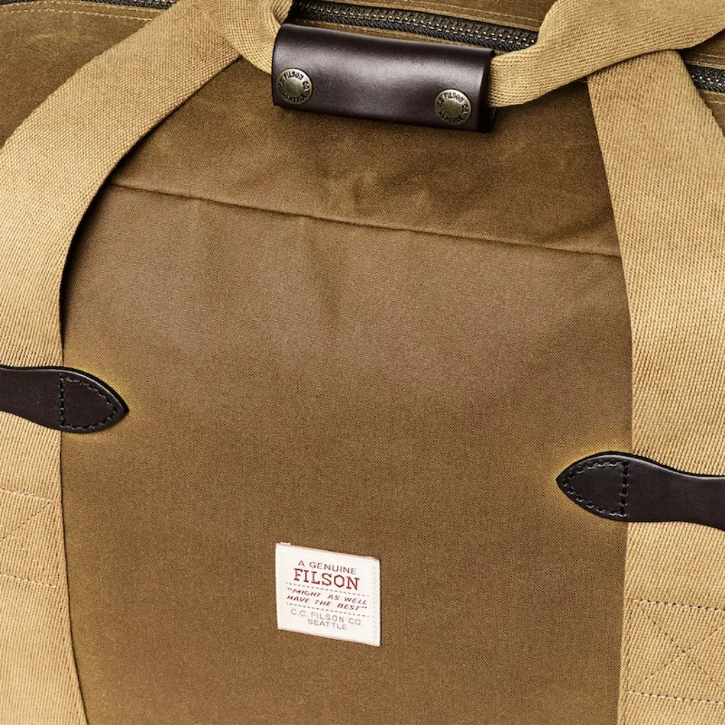 Filson Tin cloth Medium Duffle - Dark Tan