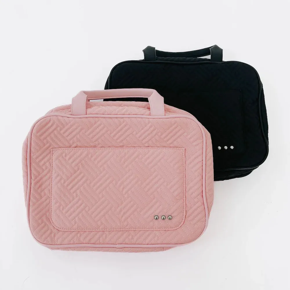 Flora Travel Toiletry Bag - Pink