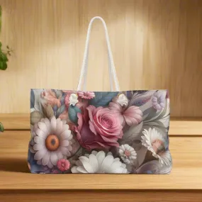 Floral Weekender Bag