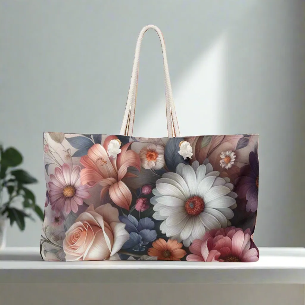 Floral Weekender Bag