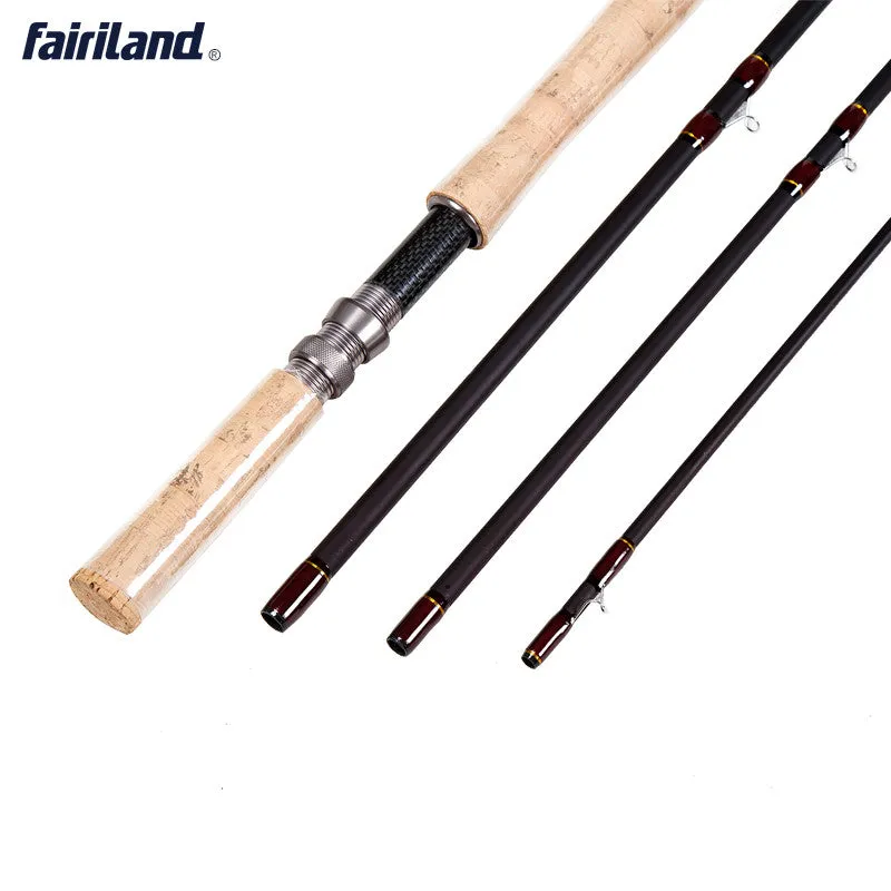 Fly Fishing Starter Kit Including 021C9-10#/11-12# 4.2m Carbon Rod 9/11 (110mm) Fly Reel Spare Spool