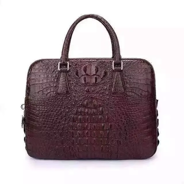 Genuine Crocodile Briefcase, Laptop Bags