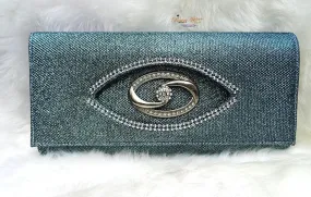 Green Elegant Fashionable Stylish Designer Casual Hand clutch Hand purse Wedding Purse Party Wear Hand Clutch