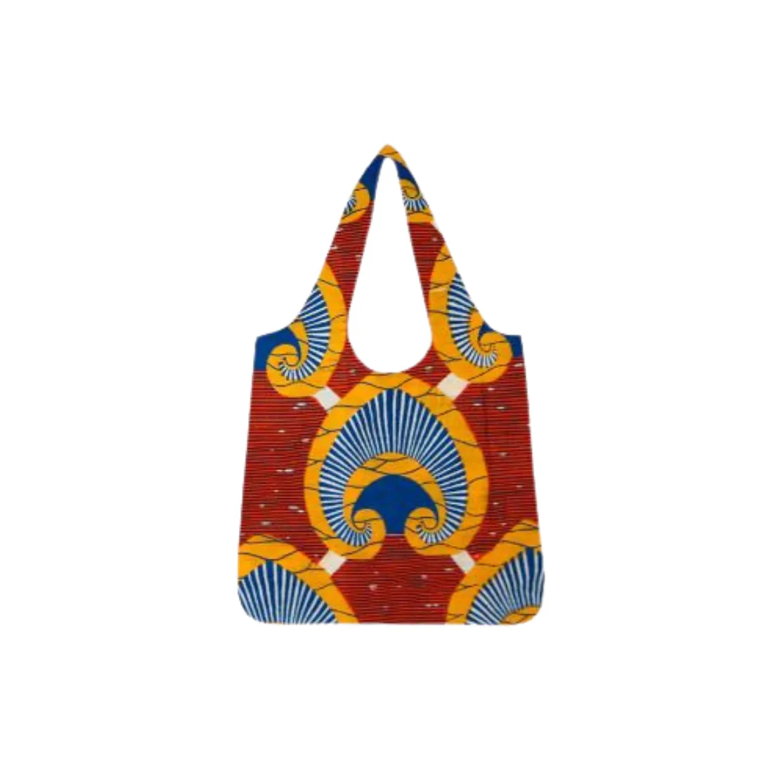 Handmade African Print Ankara Tote Bag