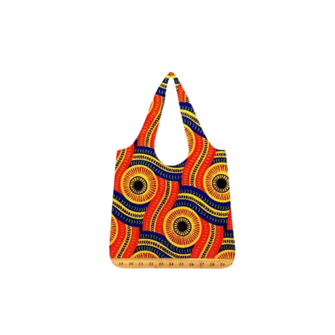 Handmade African Print Ankara Tote Bag