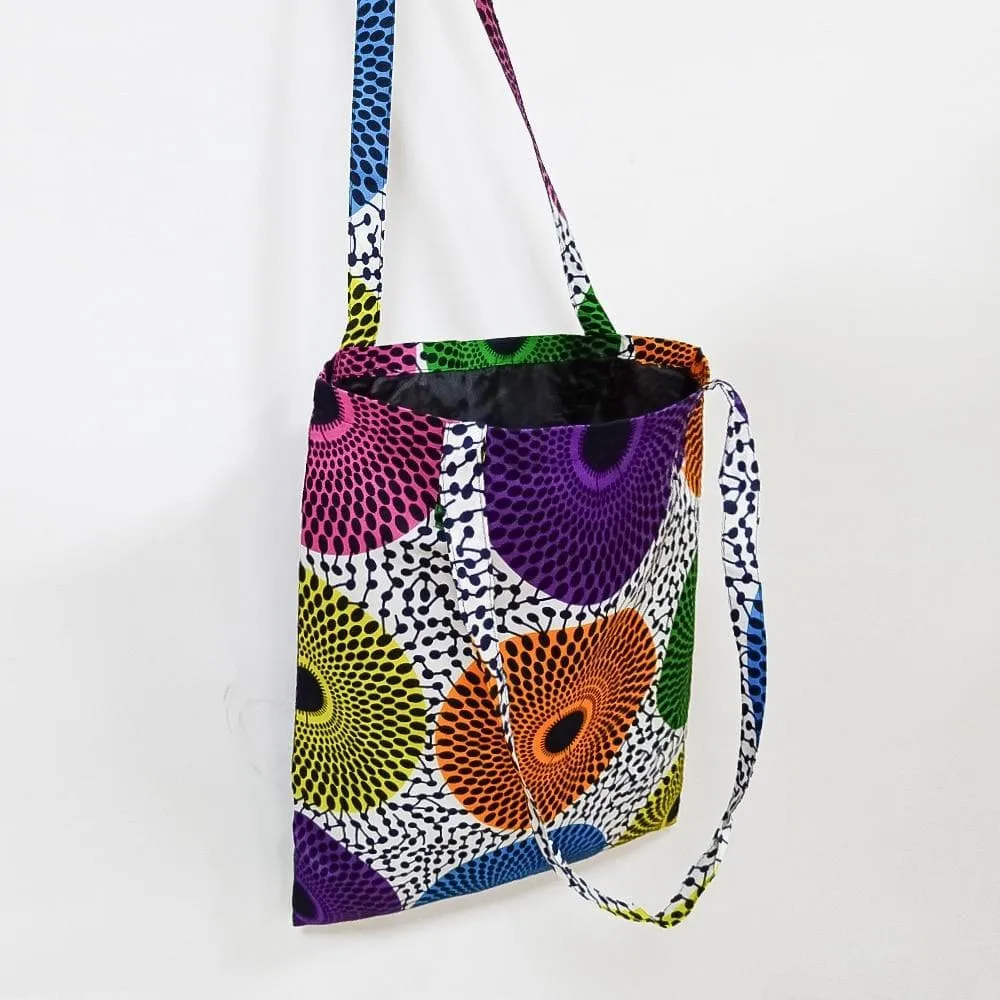 Handmade African Print Ankara Tote Bag