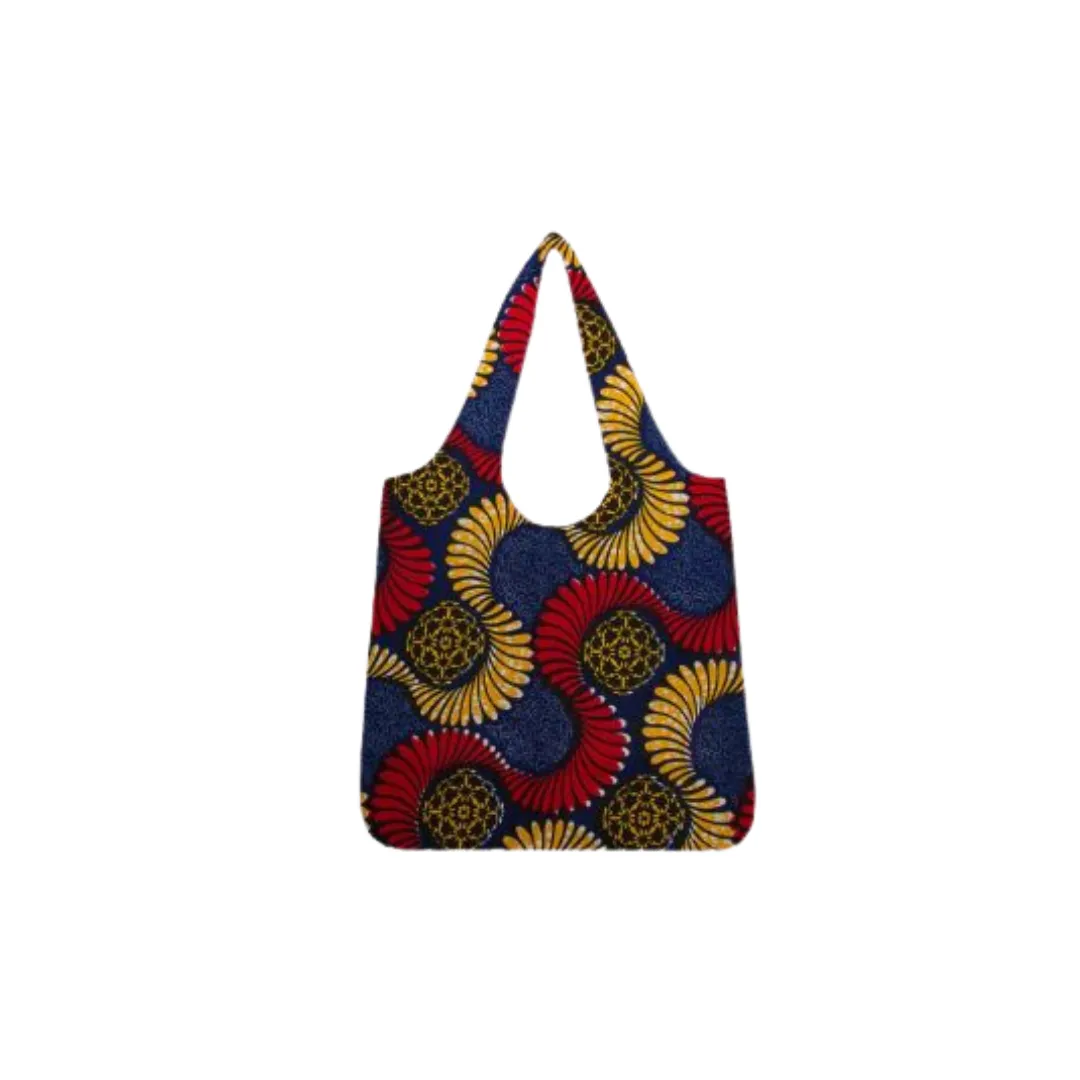 Handmade African Print Ankara Tote Bag