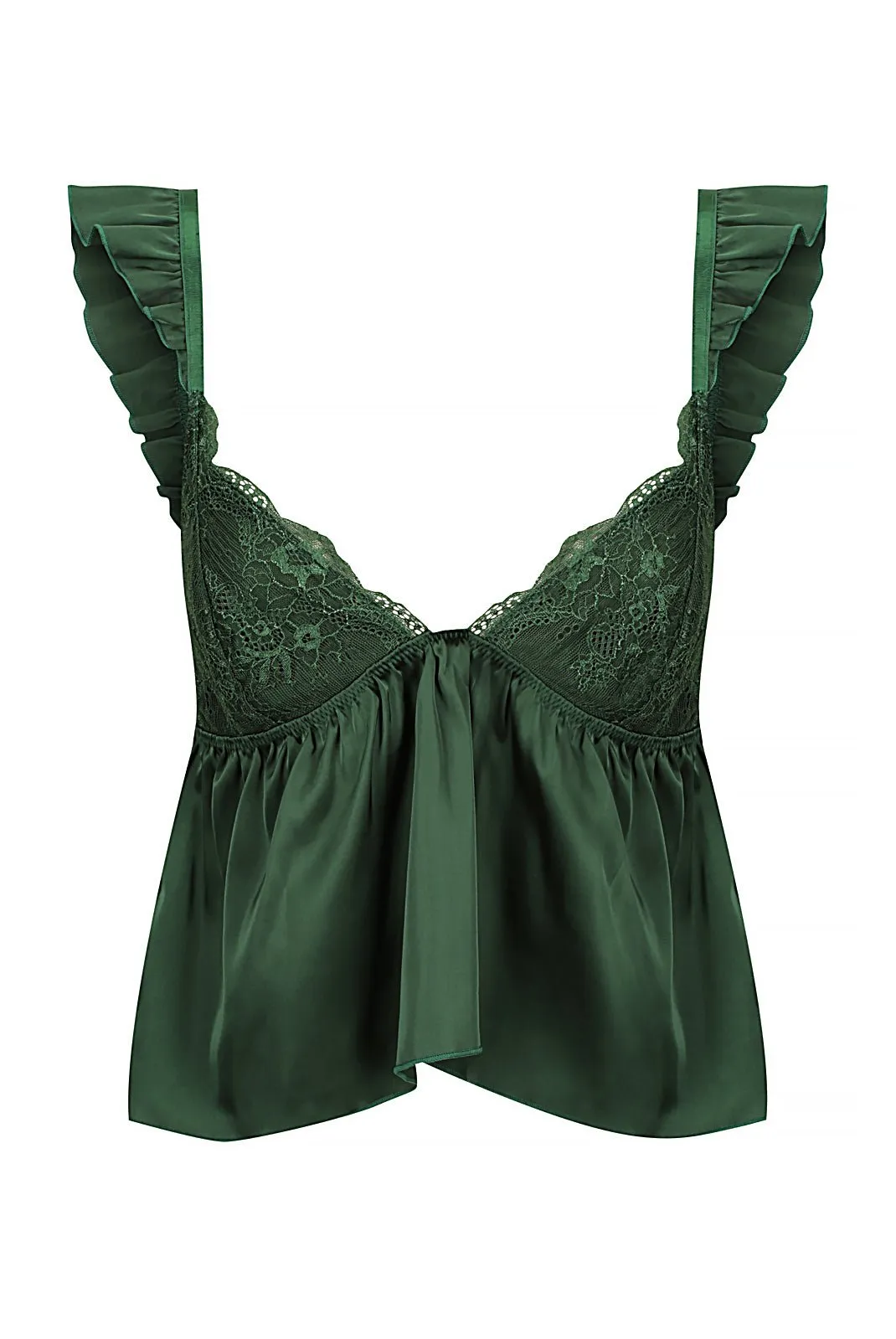 Hanna Camisole Forest Green