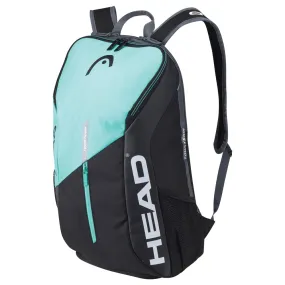 Head Tour Team Backpack Tennis Bag- Black/Mint