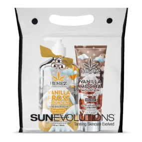 Hempz Vanilla Mocha Mountain Tanning Bag Deal