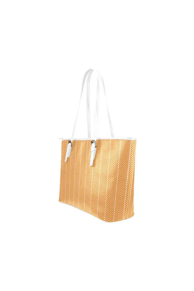 Herringbone bag Leather Tote Bag/Small