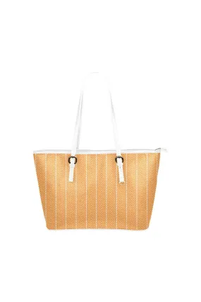 Herringbone bag Leather Tote Bag/Small