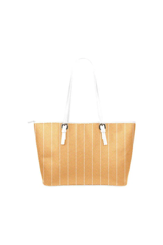 Herringbone bag Leather Tote Bag/Small