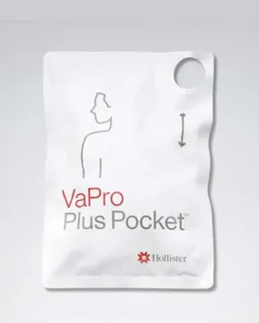 Hollister VaPro Plus Pocket No Touch Intermittent Catheter 12FR 16" (40CM) Straight - 30 per Box