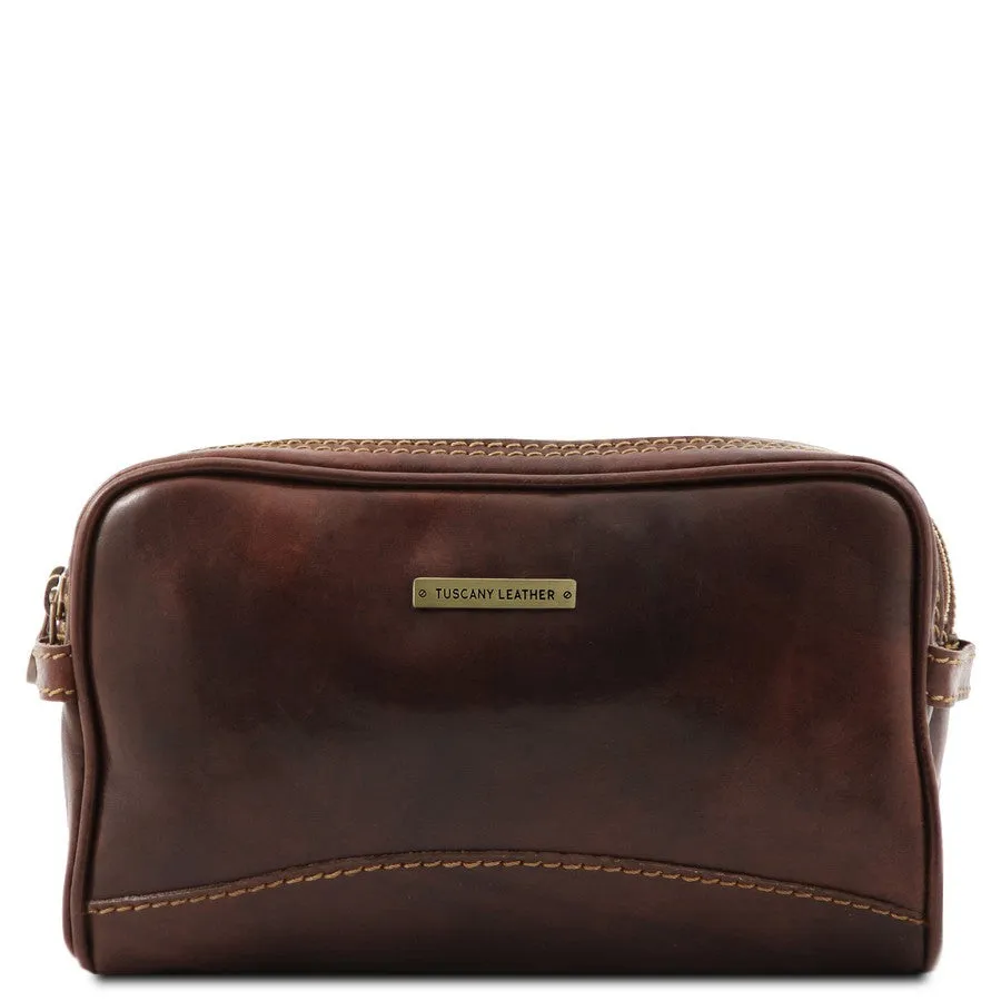 Igor Leather Toiletry Bag