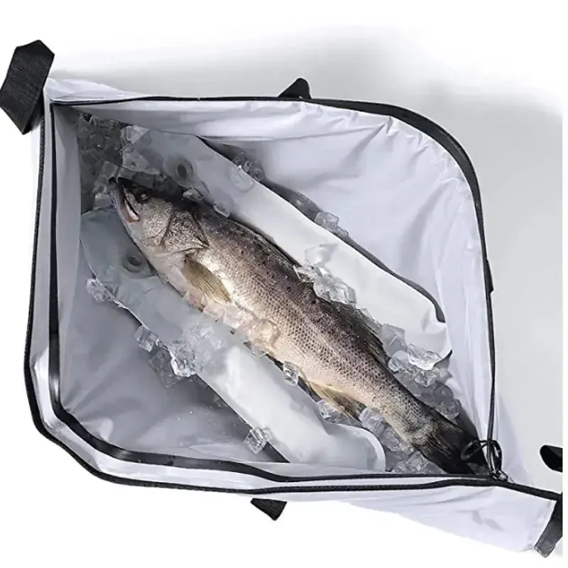 Insulated Fish Cooler Bag Leakproof Fish Kill Bag,Large Portable