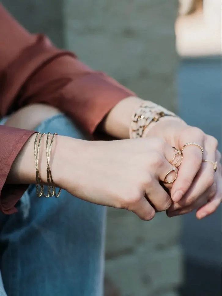 Intertwined Cuff | Gold