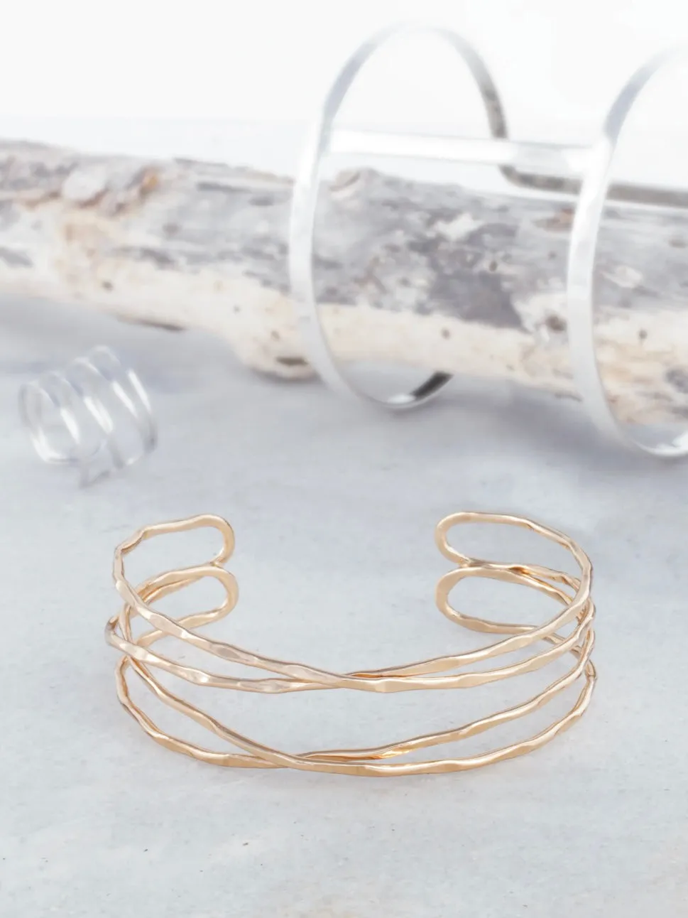 Intertwined Cuff | Gold