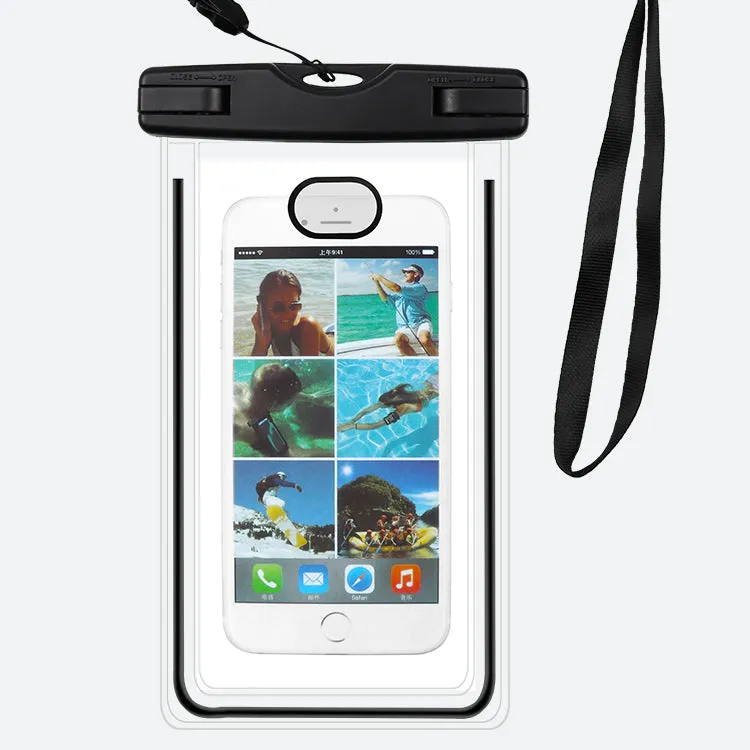 IPX8 Waterproof phone bag with Touch ID unlock