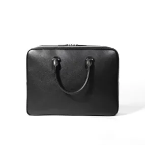 Italian Saffiano Leather Briefcase