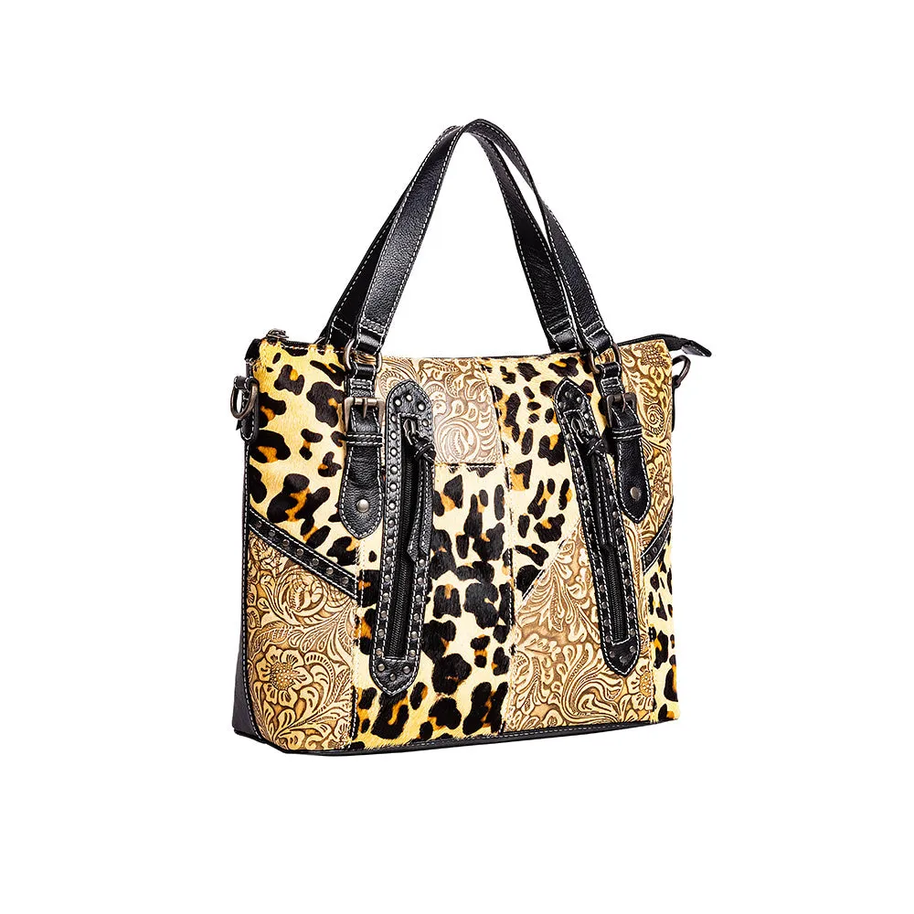 Jaguar Trail Hairon & Leather Bag