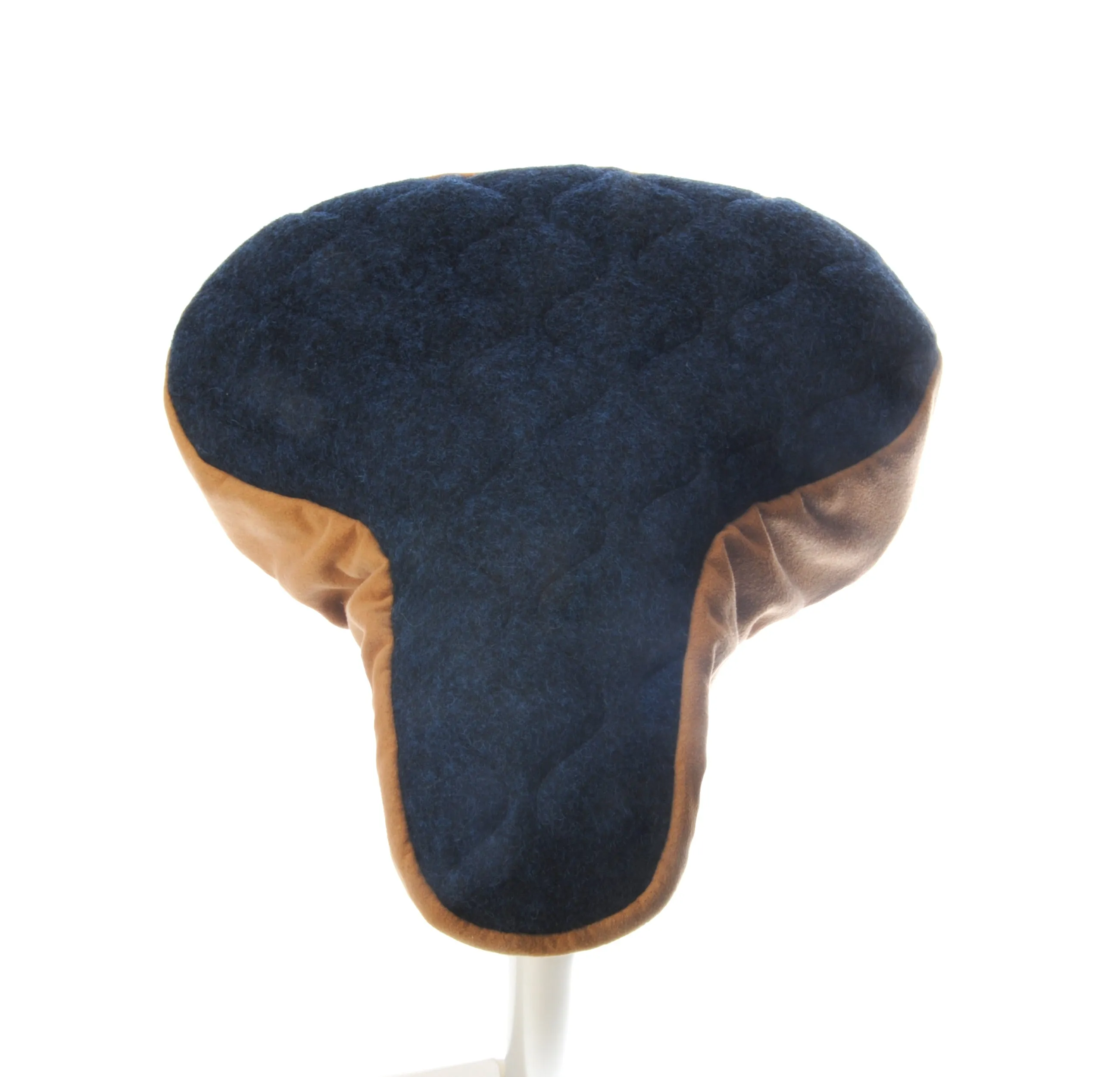 Jimmy | Bike Saddle Cover | Blue & Beige