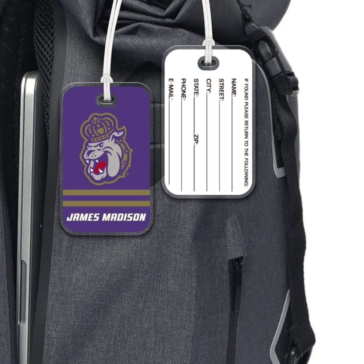 JMU Bag Tags