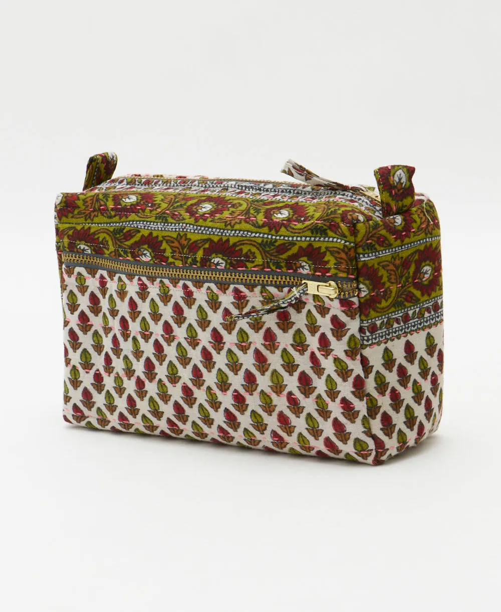 Kantha Medium Toiletry Bag - No. 240708