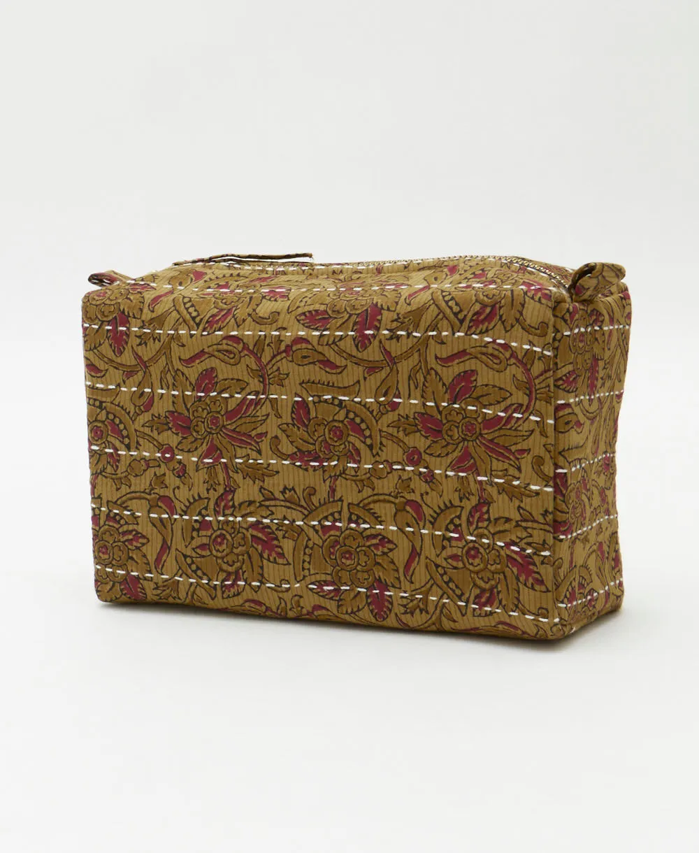 Kantha Medium Toiletry Bag - No. 240728