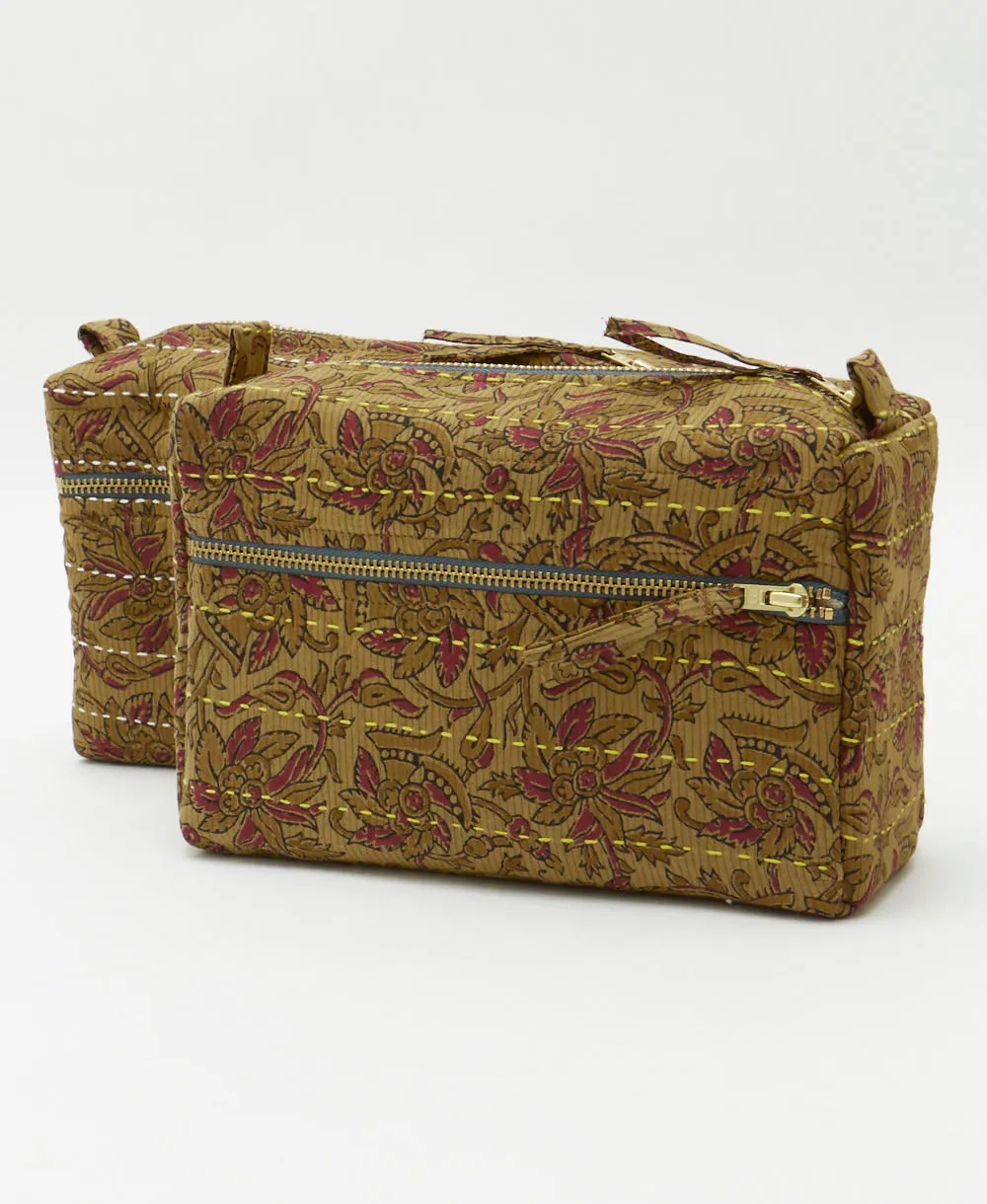 Kantha Medium Toiletry Bag - No. 240728