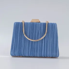 Kaydence Evening Clutch Bag Blue