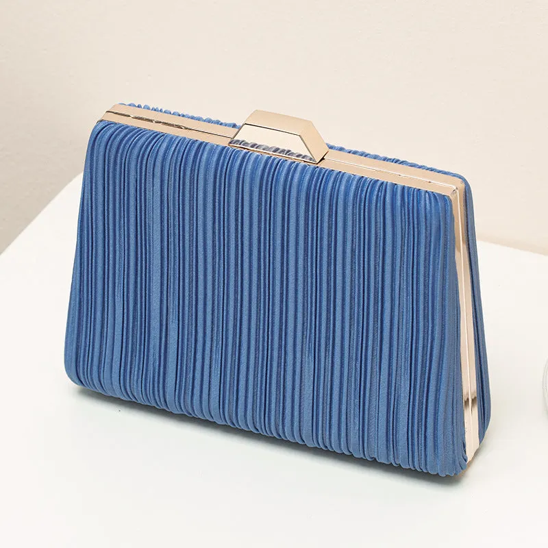 Kaydence Evening Clutch Bag Blue