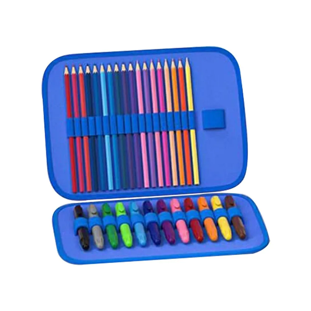 Kids colour pencils & Pens Art set with Hardcase Bag, 62 pcs