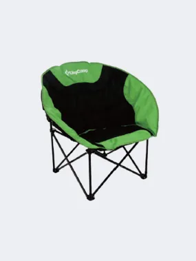 King Camp Unisex Outdoor Kc3816 Moon Leisure Black/Green Chair.