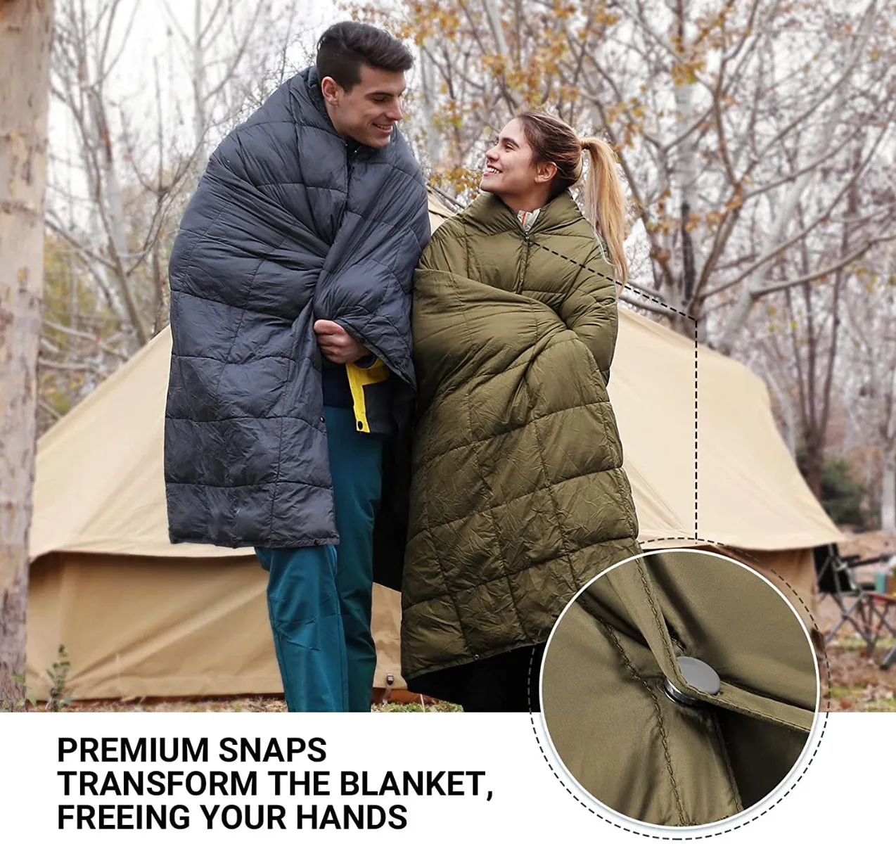 KingCamp 1-2 Person Lightweight Multi-purpose Blanket