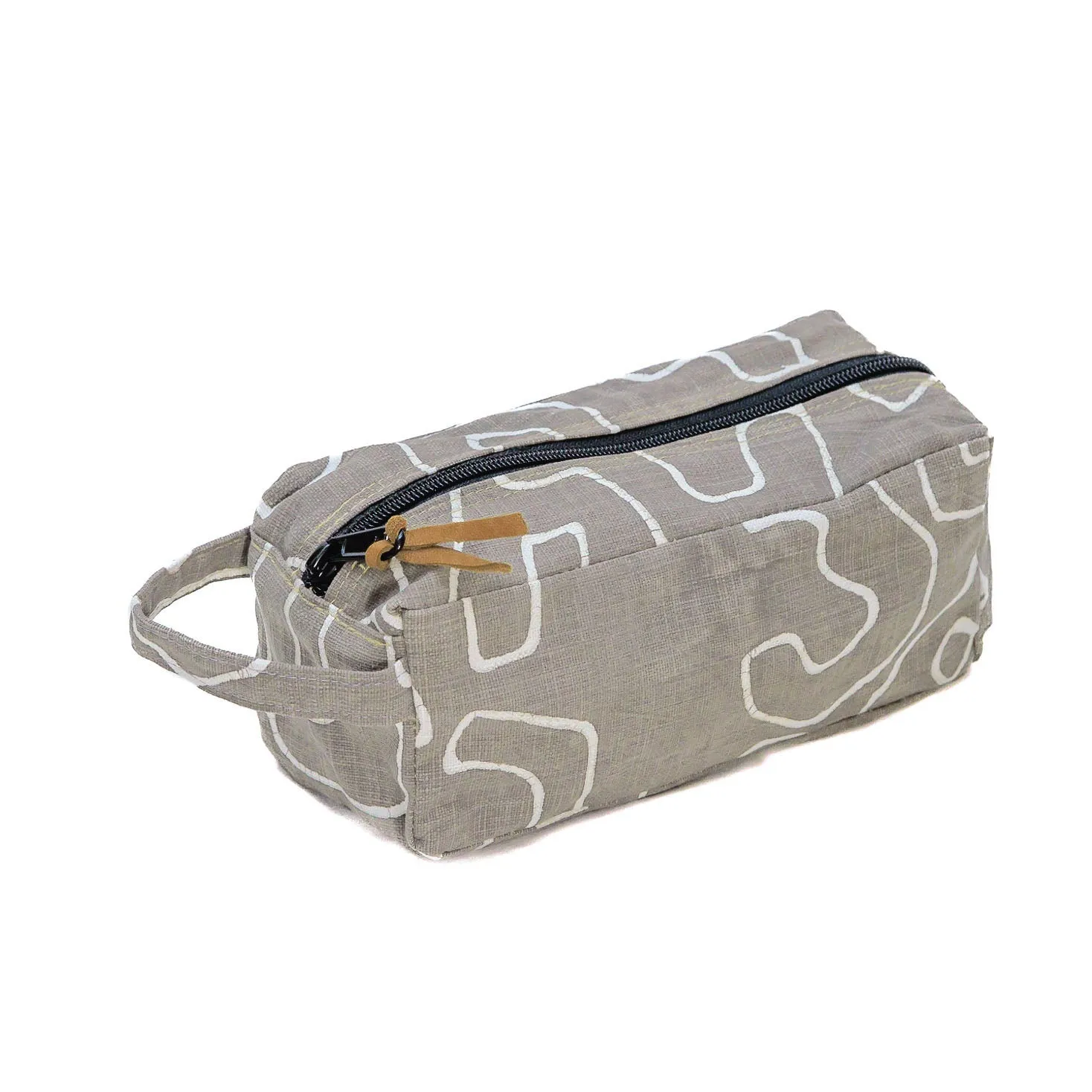 Kuba Original Light Taupe Outline Travel Pouch