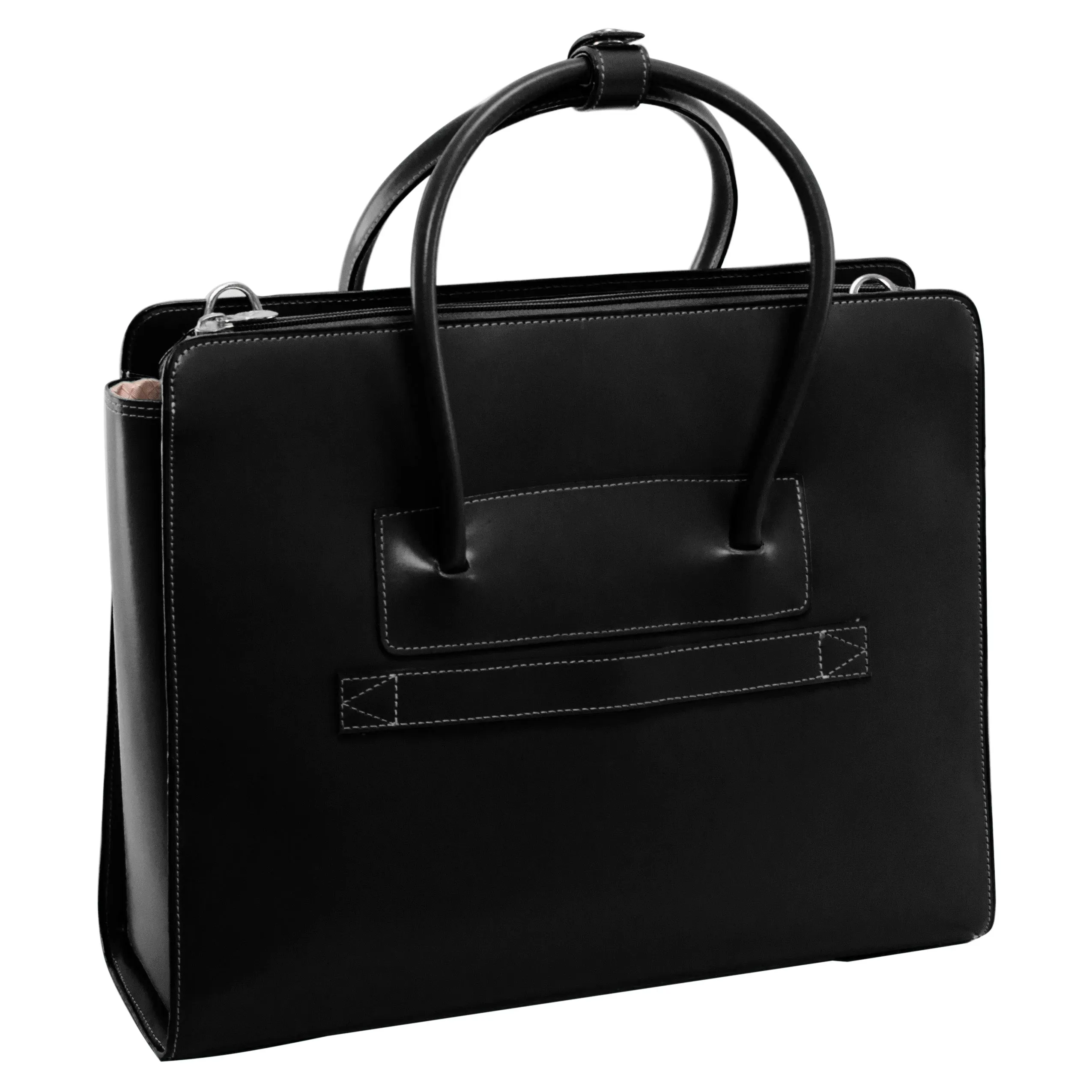 LAKE FOREST | 15” Leather Laptop Tote