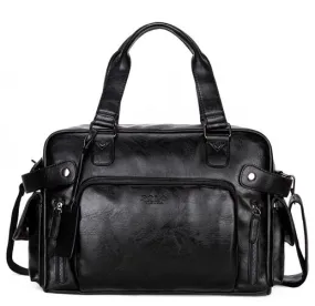 Large Capacity PU Leather Travel Bag