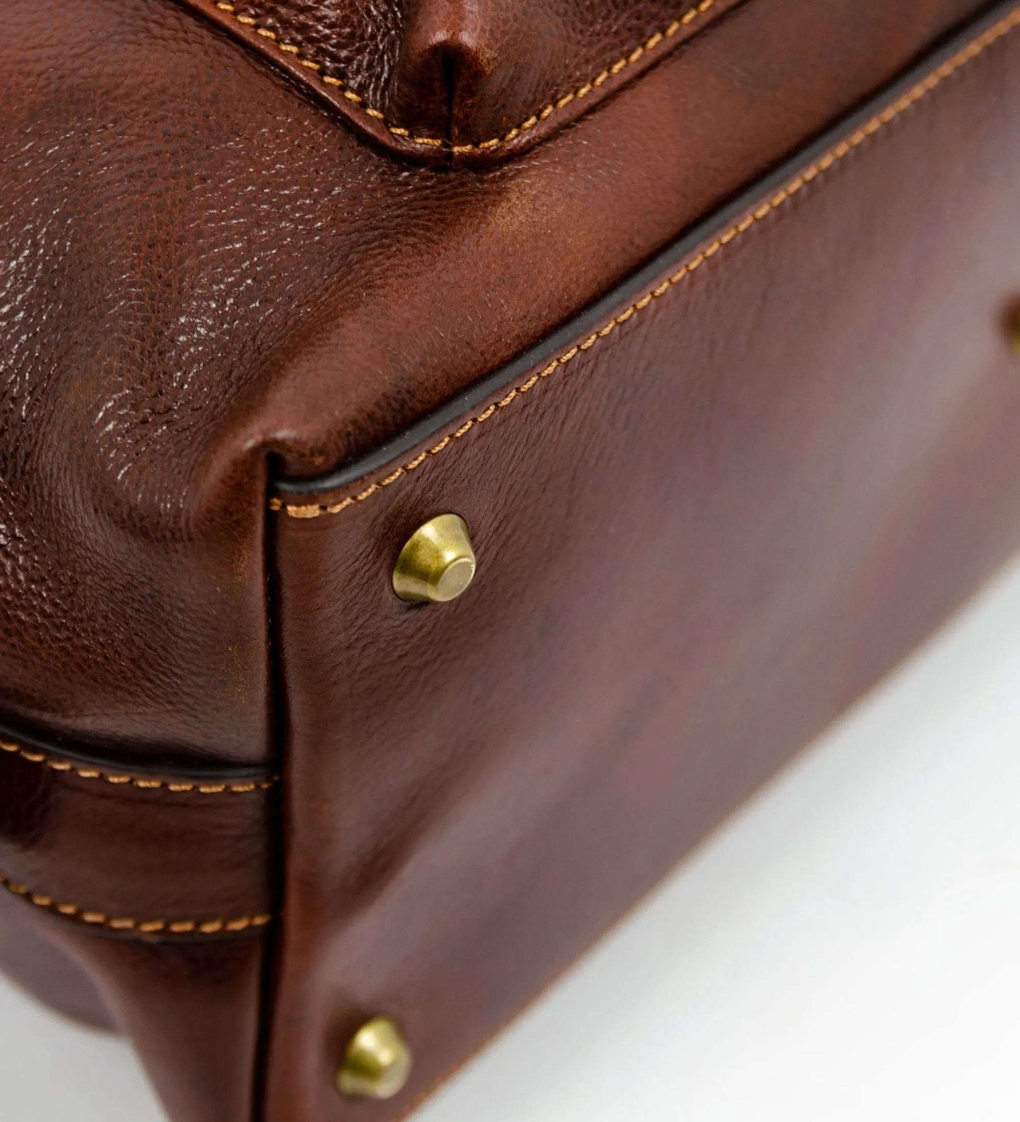 Leather Bag, Small Travel Bag - East of Eden