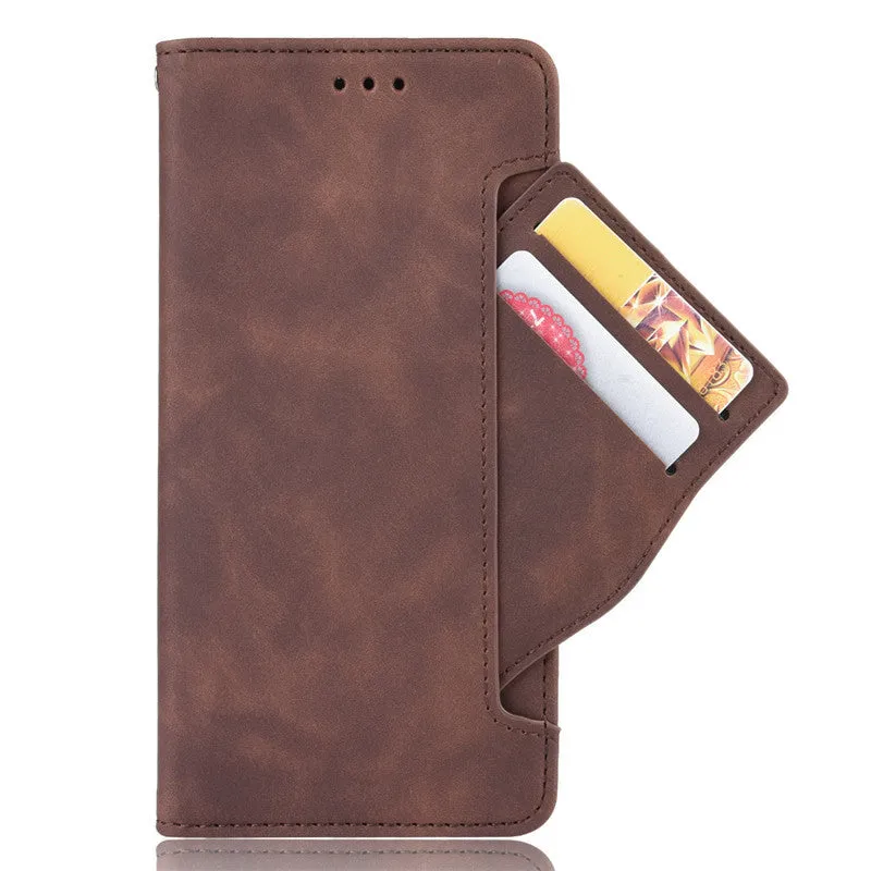 Leather flip phone case for Redmi Note 9 Pro Max Black