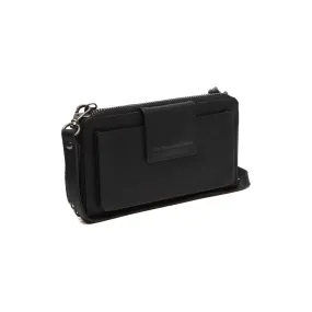 Leather Phone Pouch Black Taipei