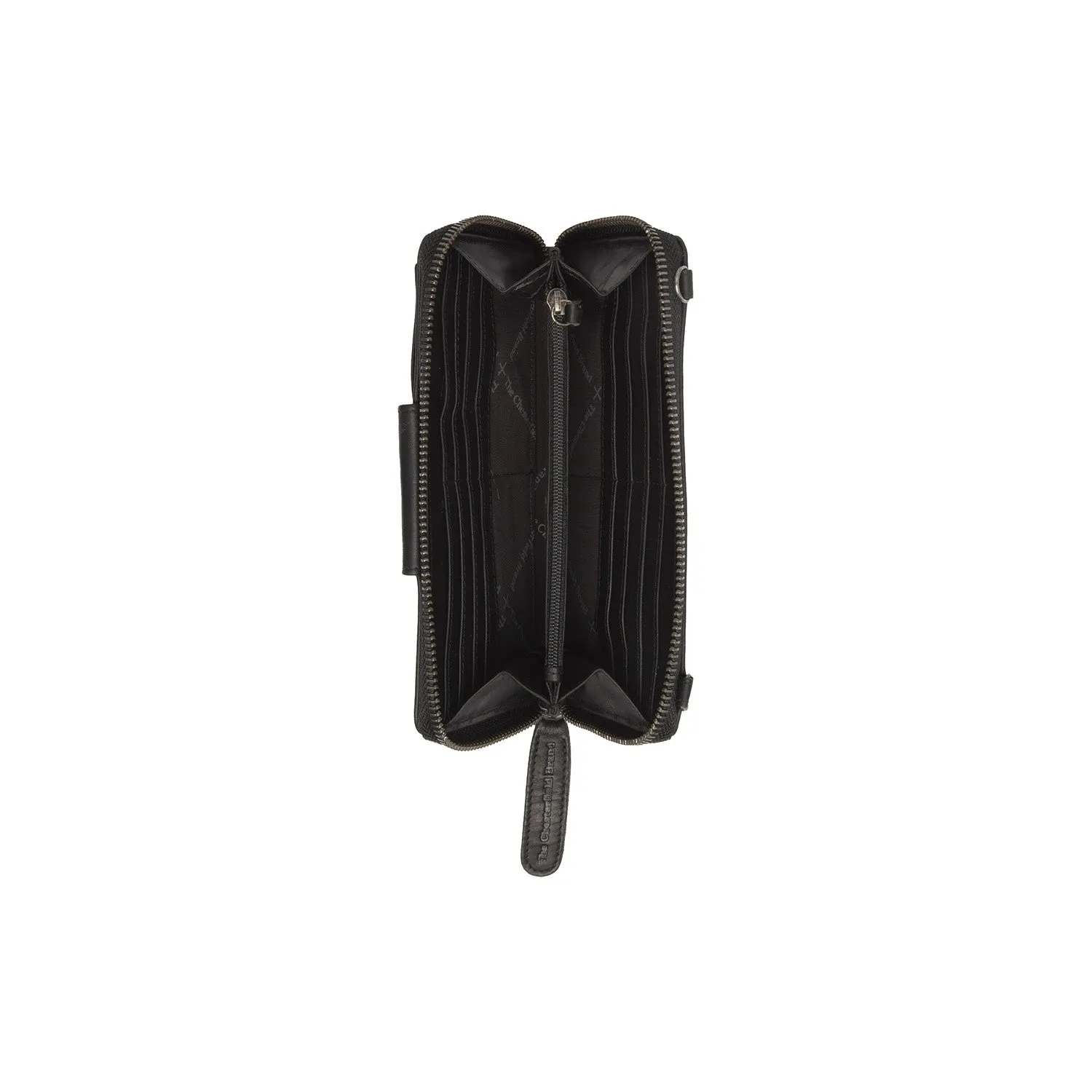 Leather Phone Pouch Black Taipei