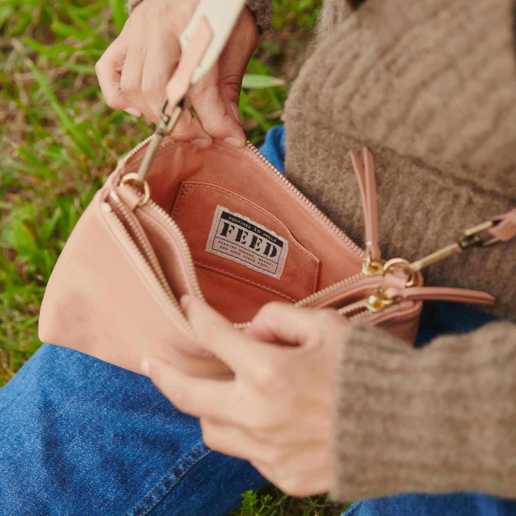 Leather Sling Bag