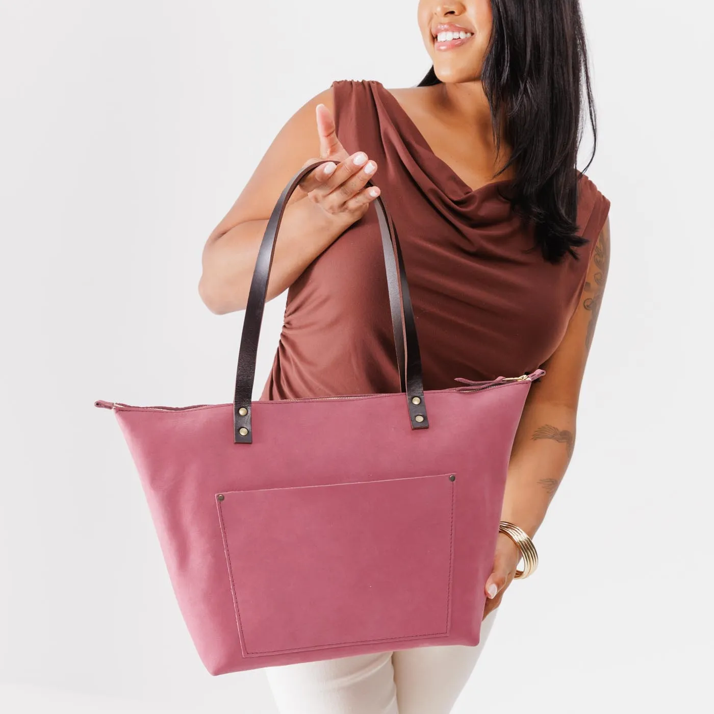 Leather Tote Bag - Limited Edition