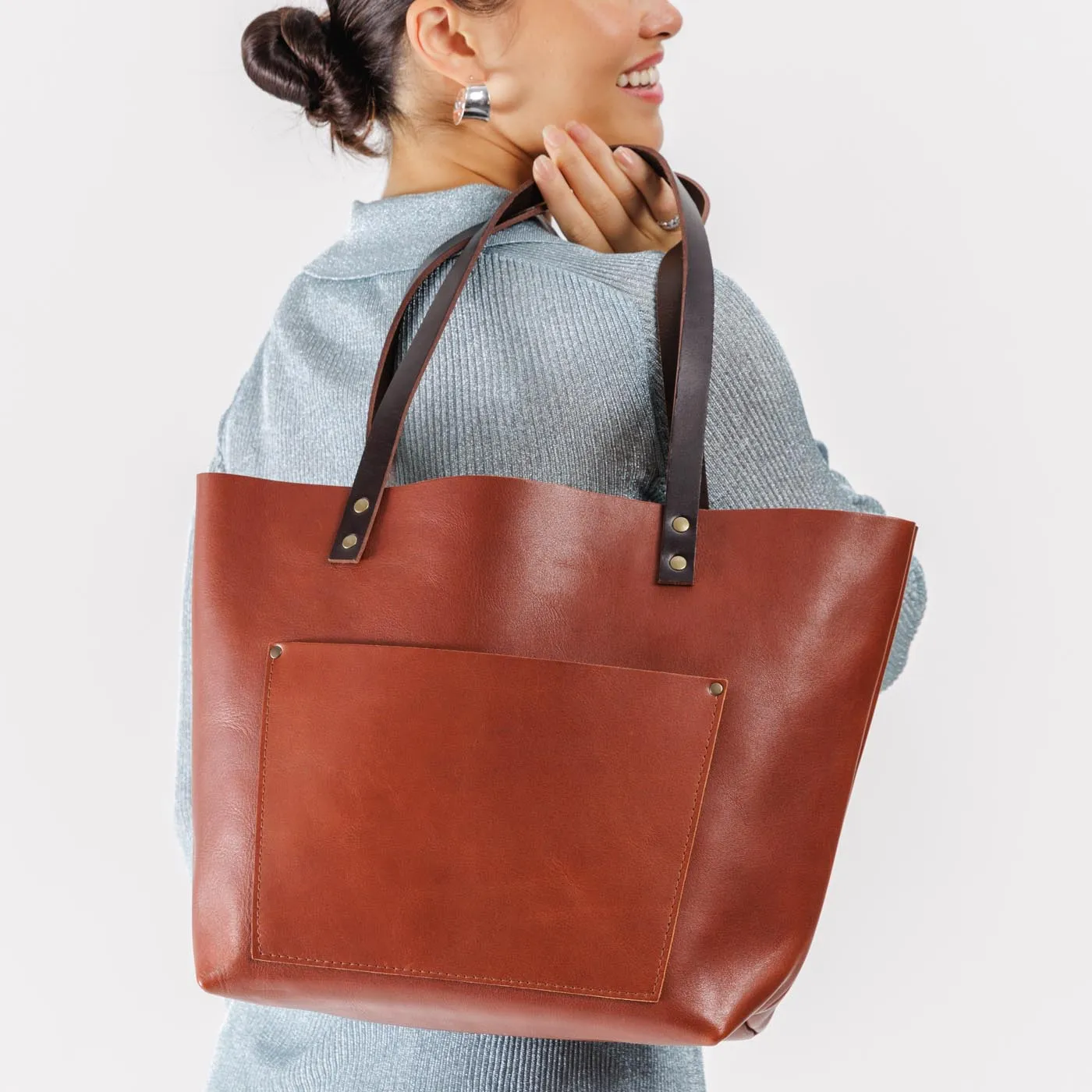 Leather Tote Bag - Limited Edition