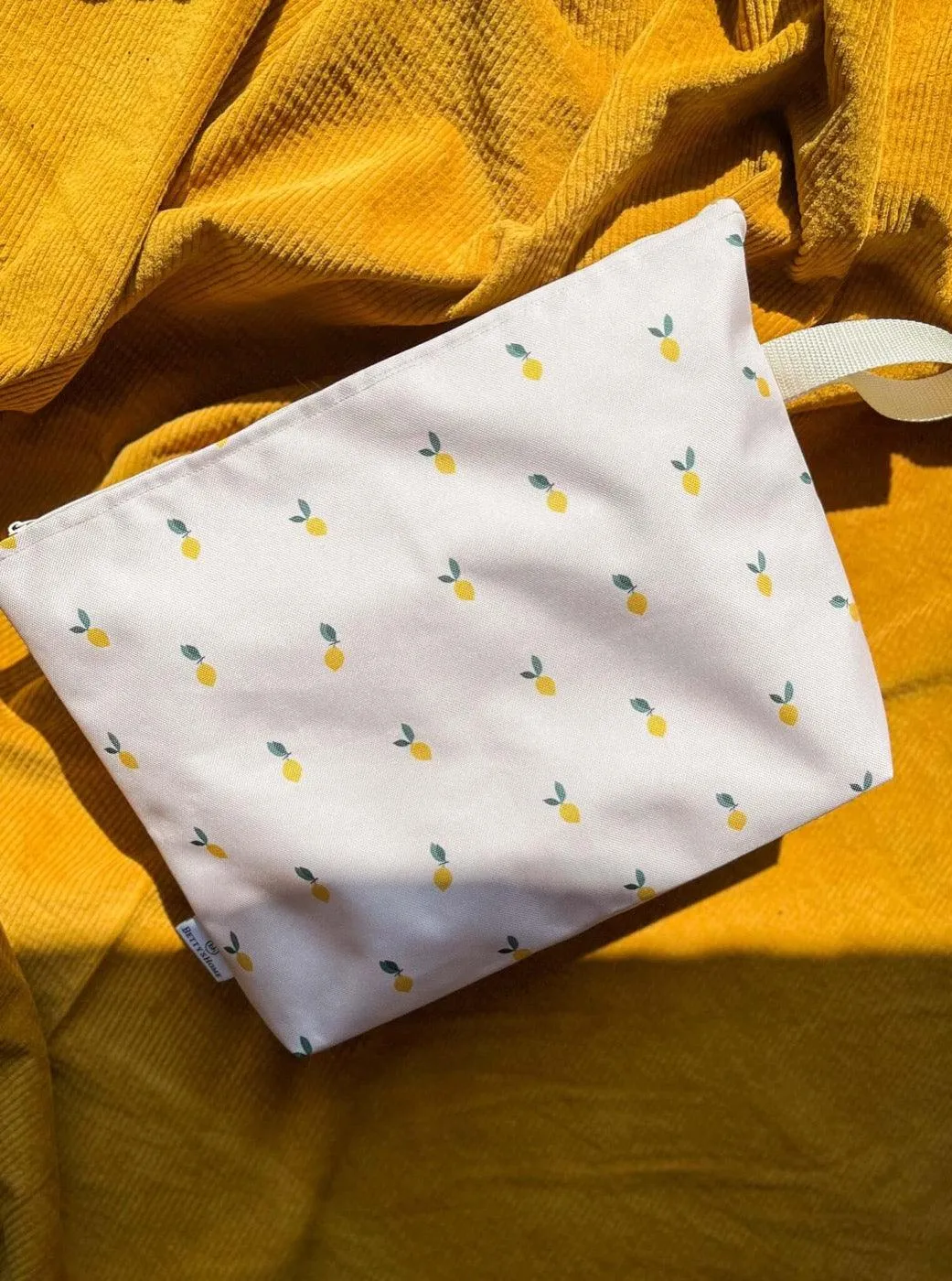 Lemon Toiletry Bag