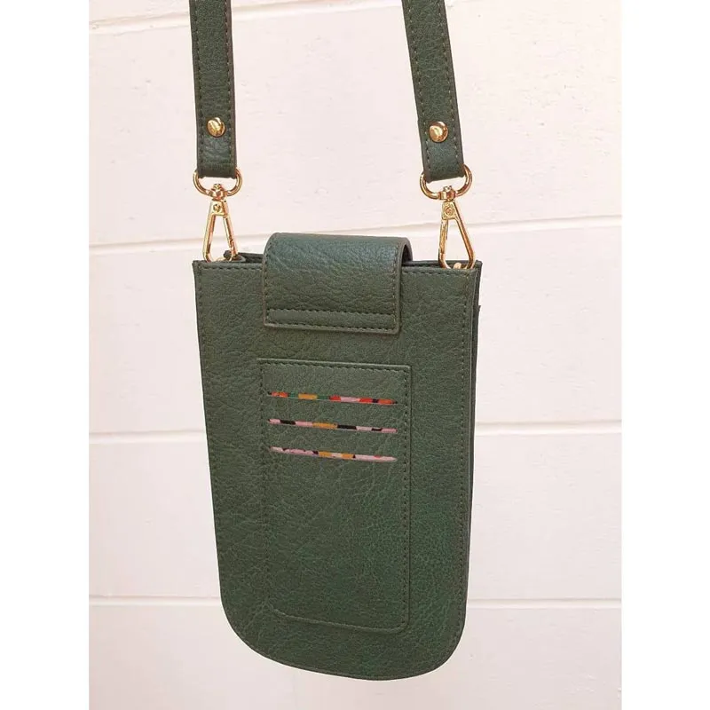 Lexi Olive Phone Bag