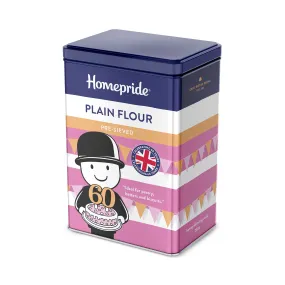 Limited Edition Anniversary Plain Flour Storage Tin