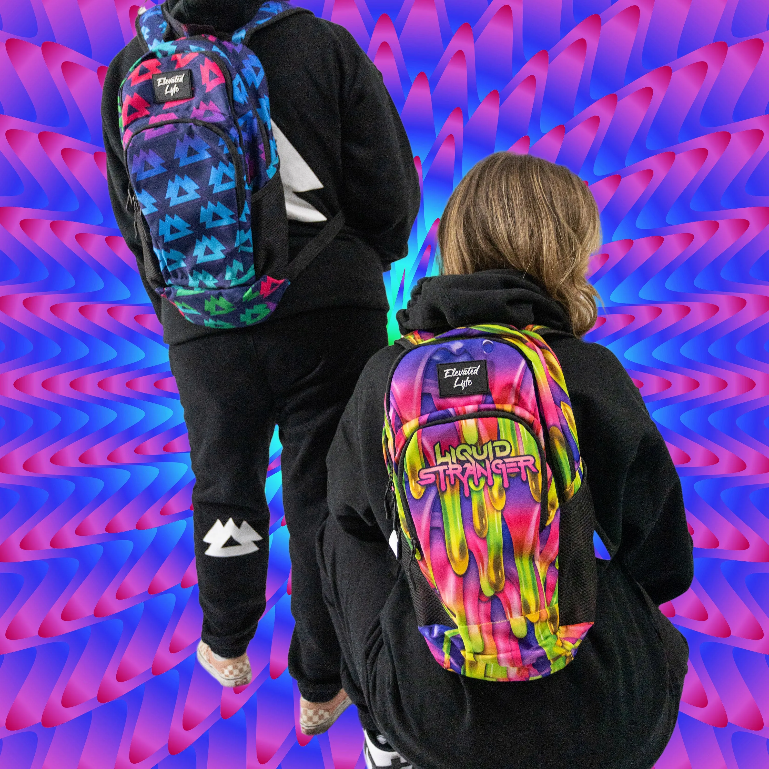 Liquid Stranger x Elevated Lyfe 'Drippy' Hydration Backpack