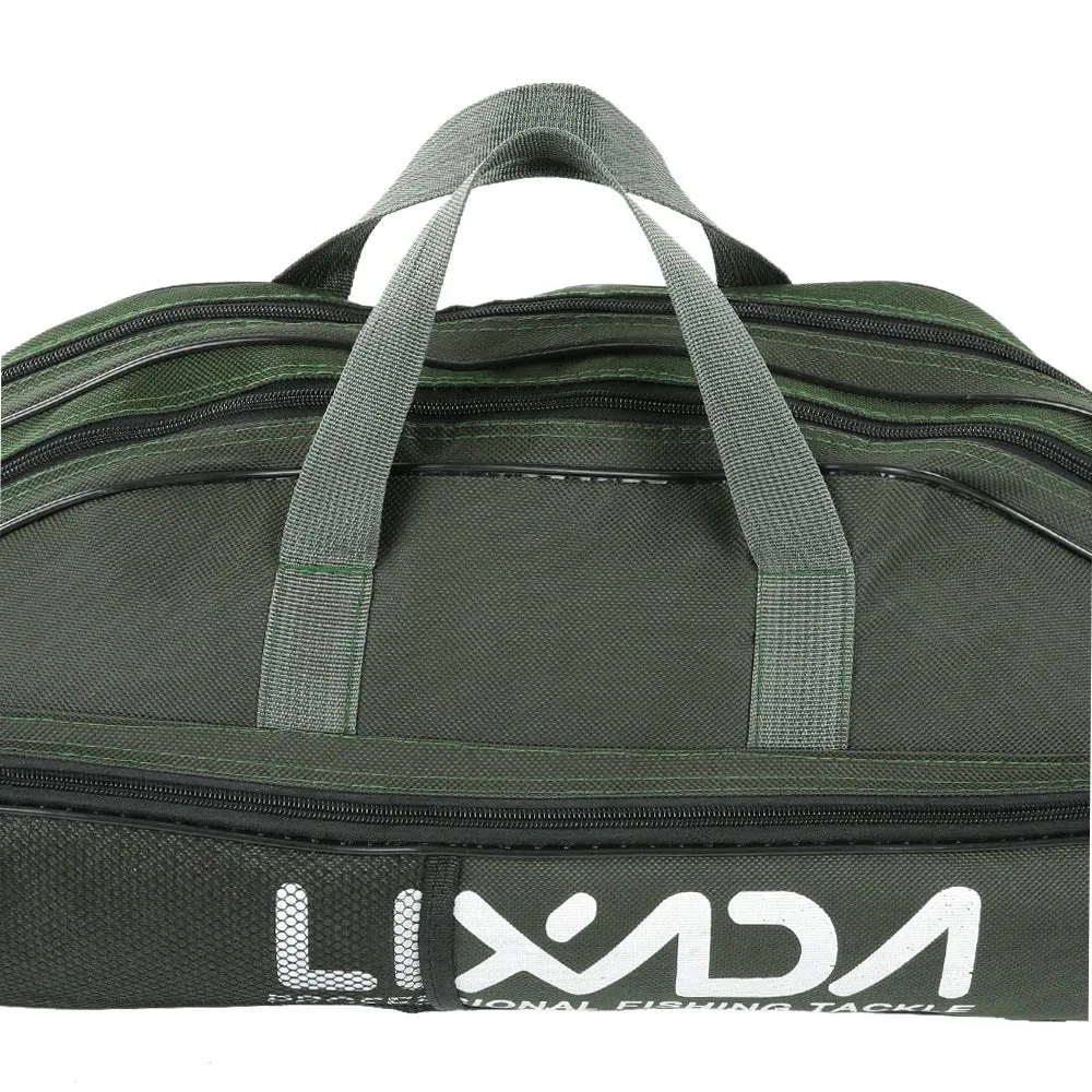 Lixada 210cm  Fishing Bag Portable Folding Fishing Rod Reel Bag Fishing Pole Gear Tackle Tool Carry Bag Storage Bag Organizer